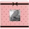 Pioneer® 2-Up Pink Baby Dot Fabric Frame Photo Album